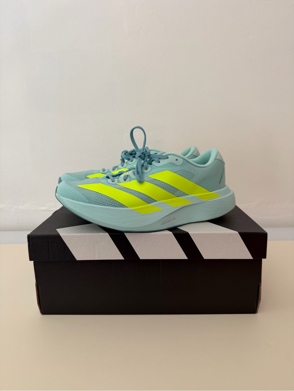 Adidas Adizero Evo SL Clear Mint / Lucid Lemon / Halo Mint
